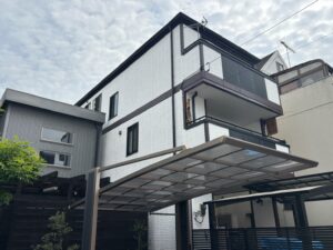 高松市　外壁塗装　サイディングボード