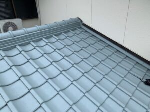 高松市　セメント瓦
屋根塗装　屋根補修