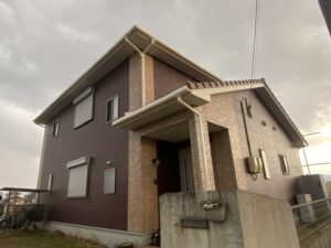 高松市　クリヤー塗装　外壁塗装