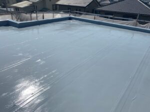 高松市　ベランダ防水　外壁塗装