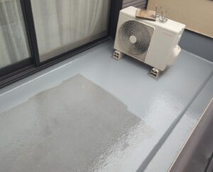 高松市　ベランダ防水　外壁塗装