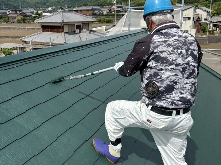 高松市　外壁塗装　夏